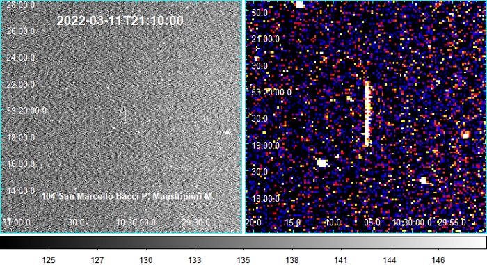 But if small asteroid impacts occur frequently, then why was this one only the 5th to be spotted before it hit