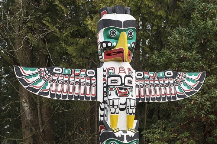 The native Americans created totems about these mythical creatures and worshipped those The native Americans created totems about these mythical creatures and worshipped those