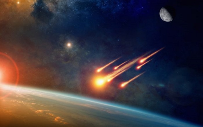 The other four small asteroids that were detected in advance also may have burned up in the atmosphere