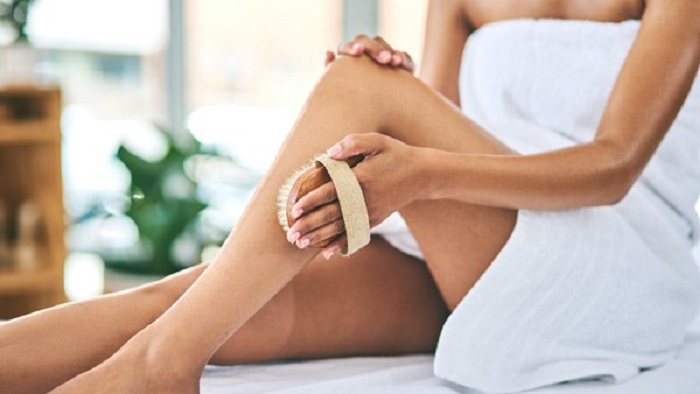 Dry brush your skin Dry brush your skin