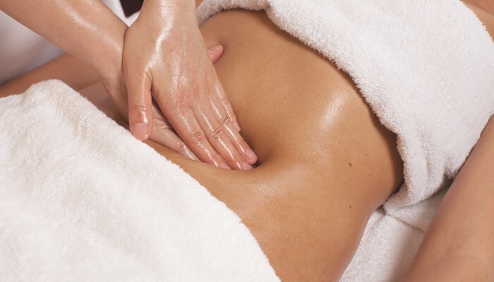 Lymphatic massage. Lymphatic massage