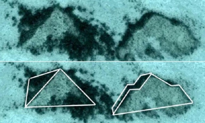 American oceanographers had also found these pyramidal structures two decades ago American oceanographers had also found these pyramidal structures two decades ago