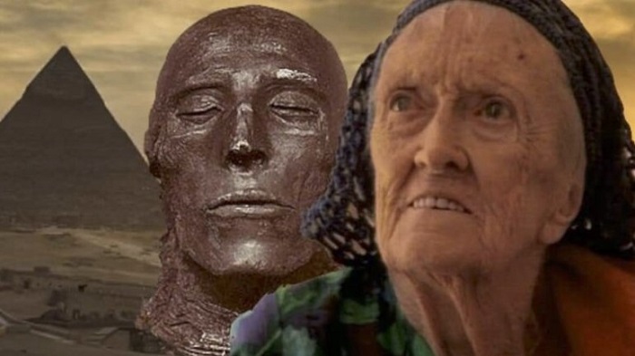 She felt at home at the Egyptian galleries in the British Museum