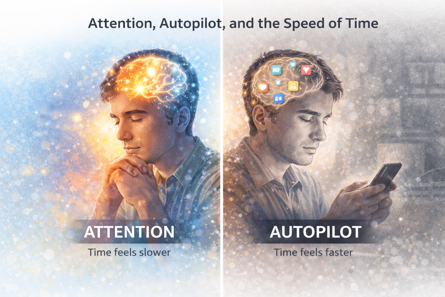 Attention, Autopilot, and the Speed of Time